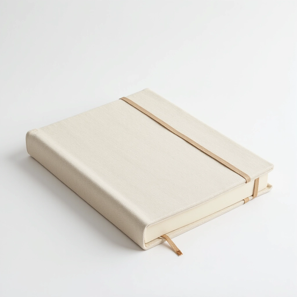 Premium hardbound sketchbook with cotton-blend paper, A4 size with 120 pages